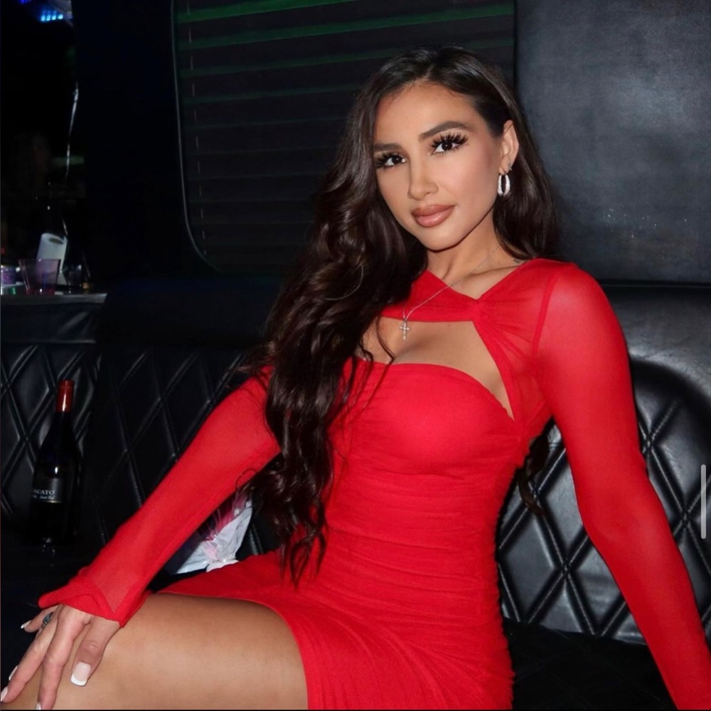 Size xs red dress